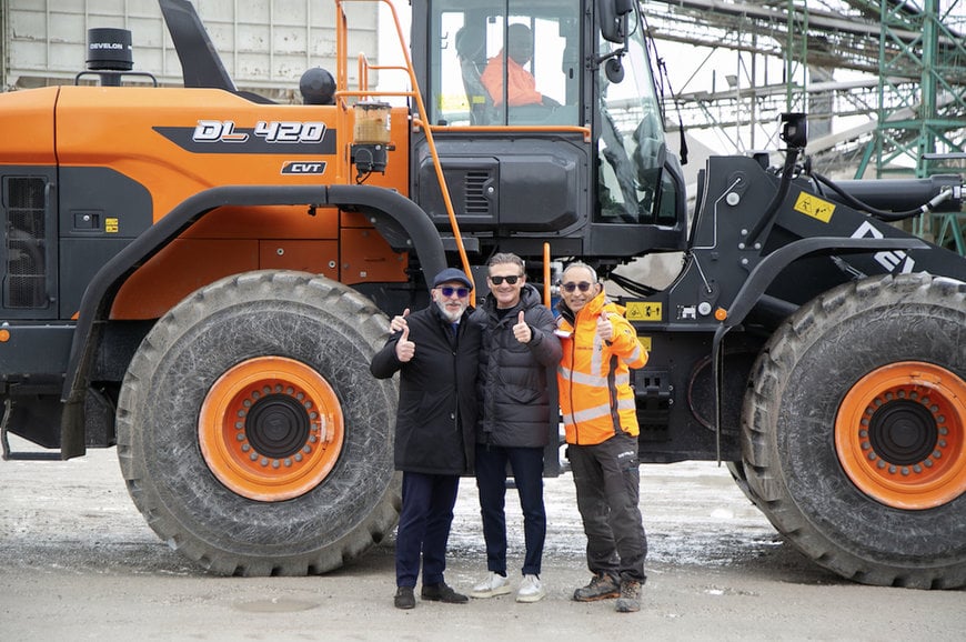 Develon DL420CVT-7&nbsp;Enhances Efficiency at Trentin Group Quarry